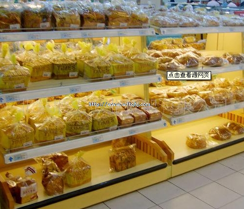 超市面包貨架